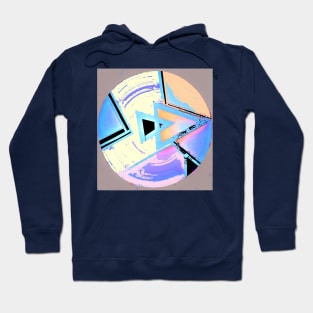 ABSTACT ART DECO MOD GEOMETRIC DESIGN MODERN ART Hoodie